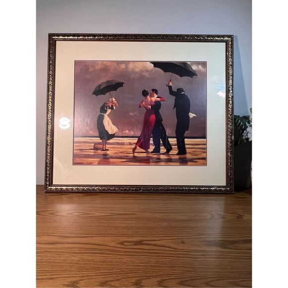 No Brand Other - "The Singing Butler" Jack Vettriano, Framed